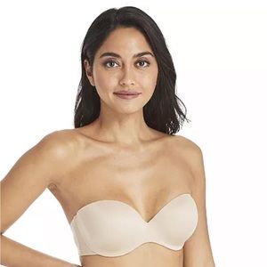NWT (36D) Maidenform Women's Love The Lift Demi Strapless Multiway Bra